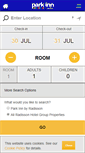 Mobile Screenshot of m.parkinn.com