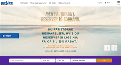Desktop Screenshot of parkinn.dk