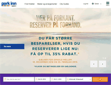 Tablet Screenshot of parkinn.dk
